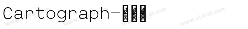 Cartograph字体转换 Cartograph字体转换