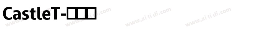 CastleT字体转换