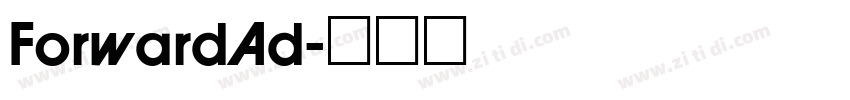ForwardAd字体转换