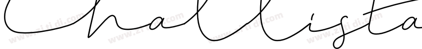 ChallistaScript字体转换 ChallistaScript字体转换