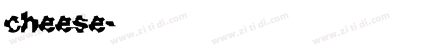 cheese字体转换