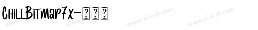 ChillBitmap7x字体转换