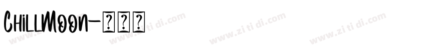 ChillMoon字体转换