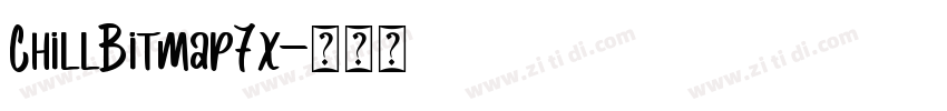 ChillBitmap7x字体转换