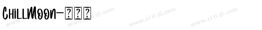 ChillMoon字体转换