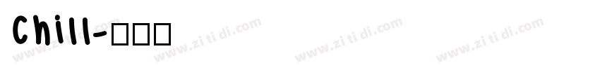 Chill字体转换