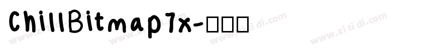 ChillBitmap7x字体转换