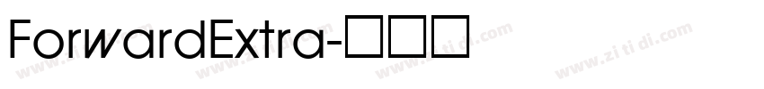 ForwardExtra字体转换