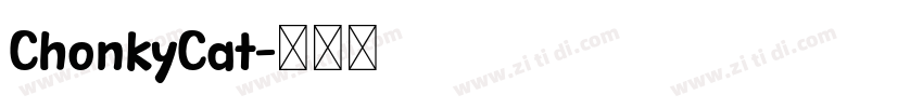 ChonkyCat字体转换