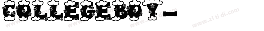 CollegeBoy字体转换