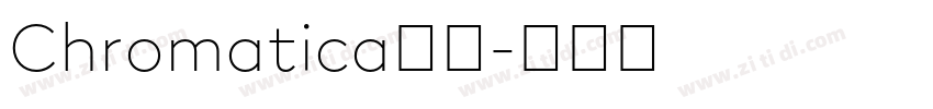 Chromatica字体字体转换