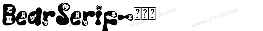 BearSerif字体转换