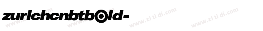 ZurichCnBTBold字体转换 ZurichCnBTBold字体转换