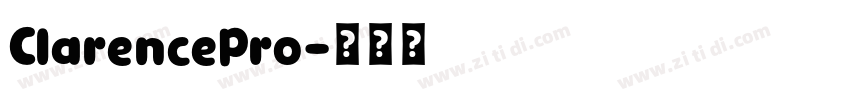 ClarencePro字体转换