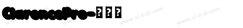 ClarencePro字体转换