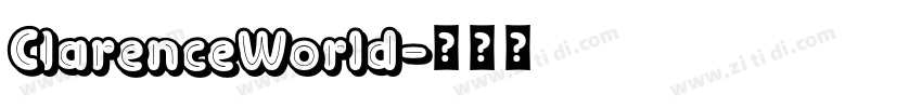 ClarenceWorld字体转换