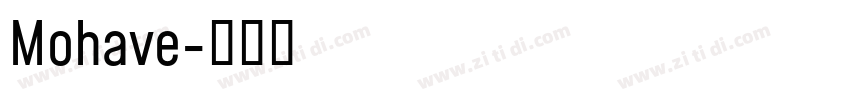 Mohave字体转换