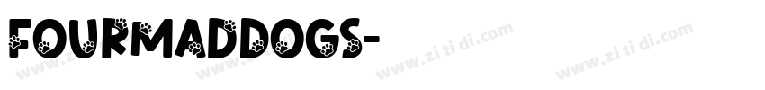 FourMadDogs字体转换