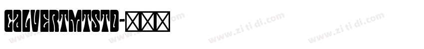 CalvertMTStd字体转换