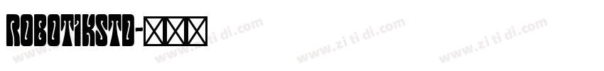 RobotikStd字体转换