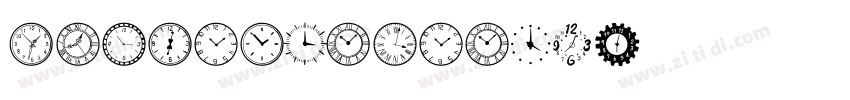HarmonyClock01字体转换
