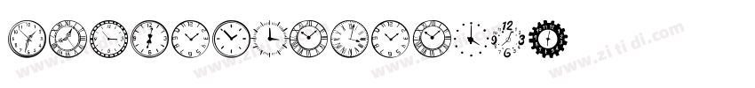 HarmonyClock01字体转换