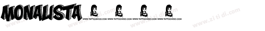 Monalista字体转换