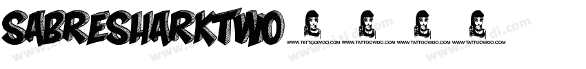 SabreSharkTwo字体转换