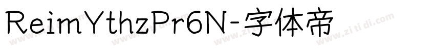 ReimYthzPr6N字体转换