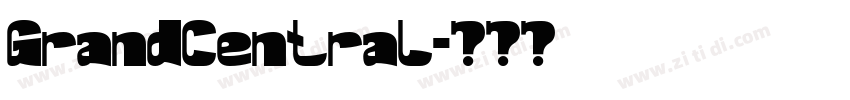 GrandCentral字体转换