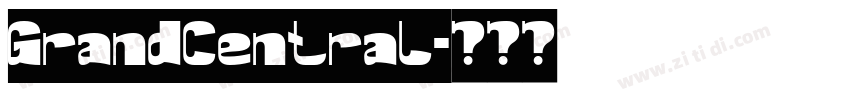 GrandCentral字体转换