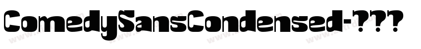 ComedySansCondensed字体转换