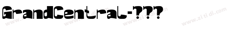 GrandCentral字体转换