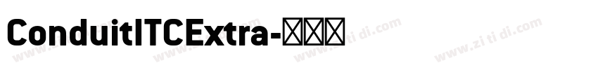 ConduitITCExtra字体转换