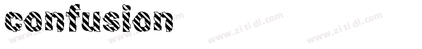 confusion字体转换