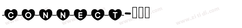 connect字体转换