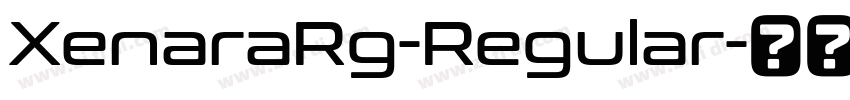 XenaraRg-Regular字体转换 XenaraRg-Regular字体转换