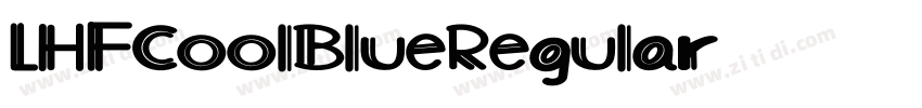 LHFCoolBlueRegular字体转换