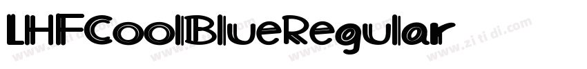 LHFCoolBlueRegular字体转换