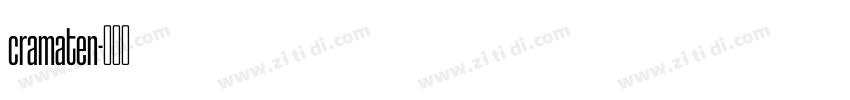 cramaten字体转换