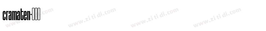 cramaten字体转换