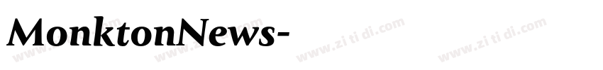 MonktonNews字体转换