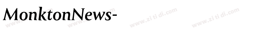 MonktonNews字体转换