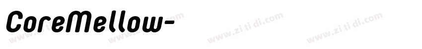 CoreMellow字体转换