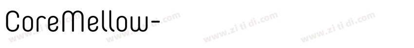 CoreMellow字体转换