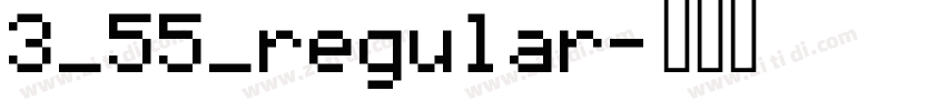 3_55_regular字体转换