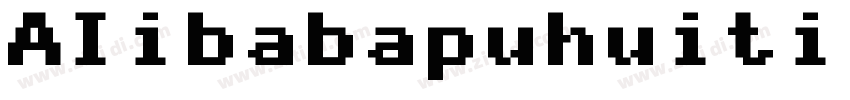 AIibabapuhuiti_2_65_字体转换