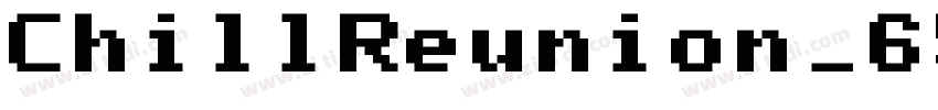 ChillReunion_65字体转换