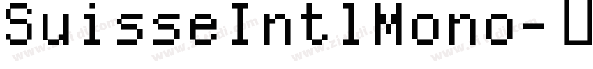 SuisseIntlMono字体转换