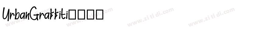 UrbanGraffiti字体转换